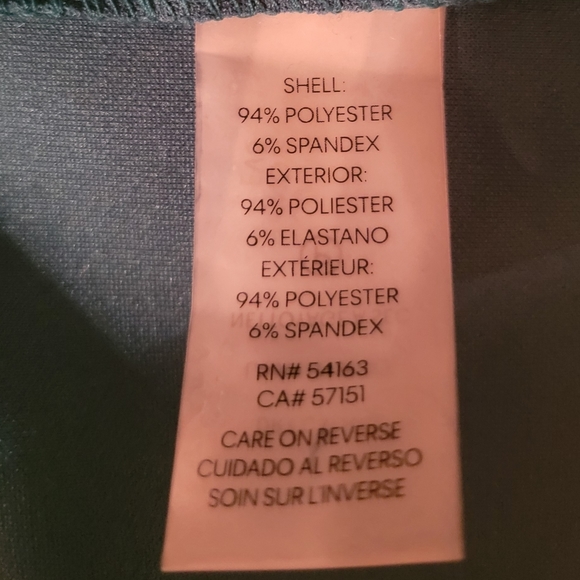 Turquoise Calvin Klein Sleeveless Dress with Bold Gold Exposed Zipper NWT - Picture 6 of 6